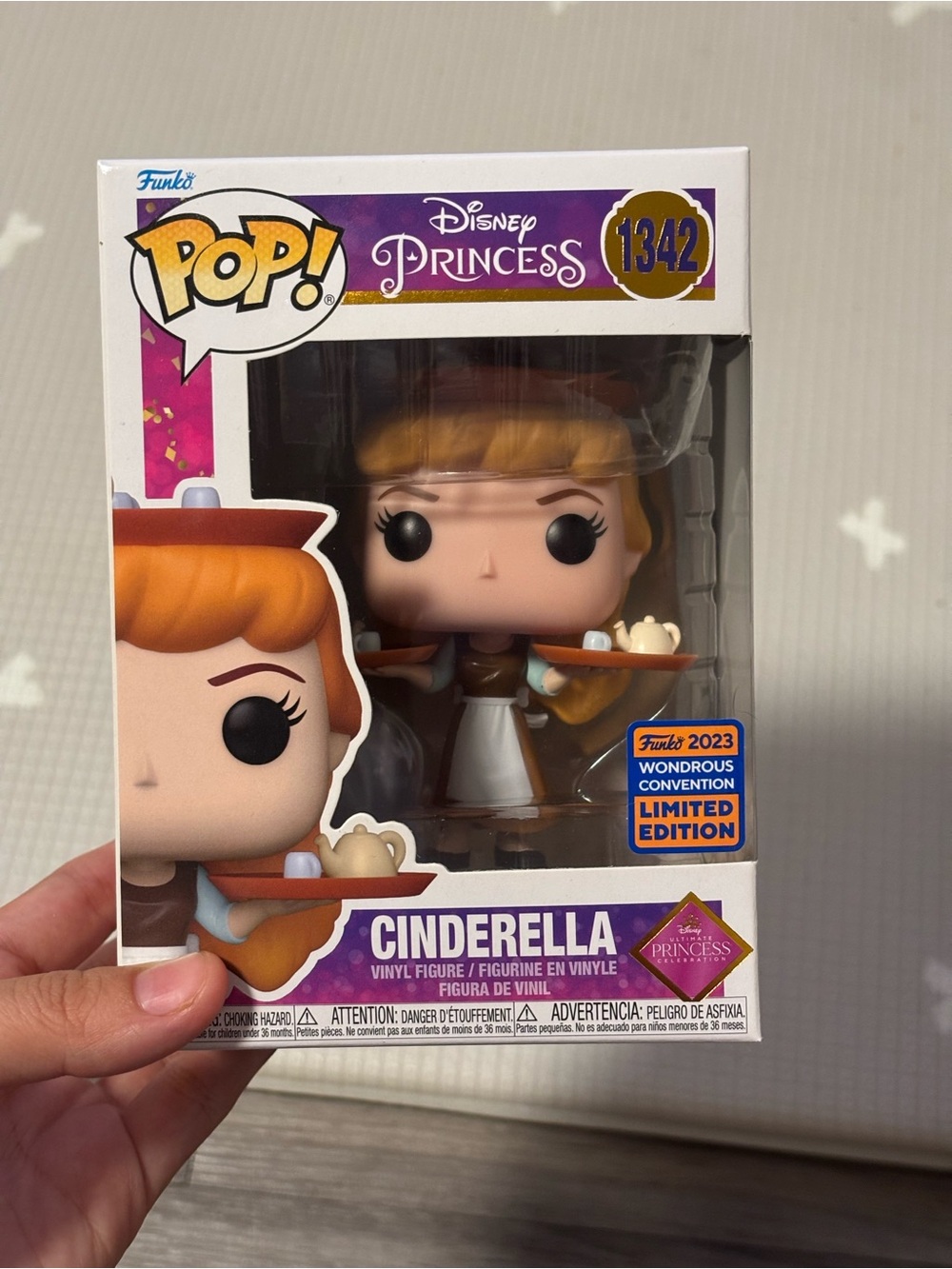Cinderella Funko POP! Vinyl Figure - Brown, White, Orange